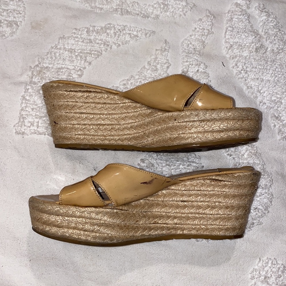 Jimmy Choo wedge sandals. Size 37